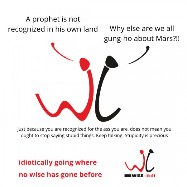 A prophet is not recognized in his own land