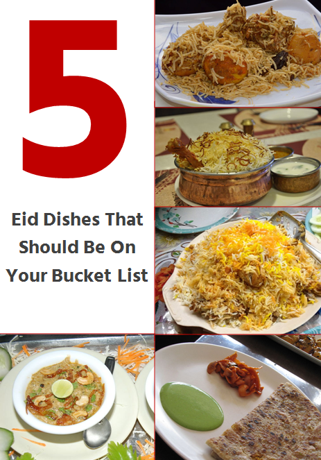 5 Eid Dishes to Try Collage - WiseIdiot