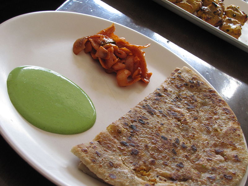 Chicken Keema Paratha - WiseIdiot